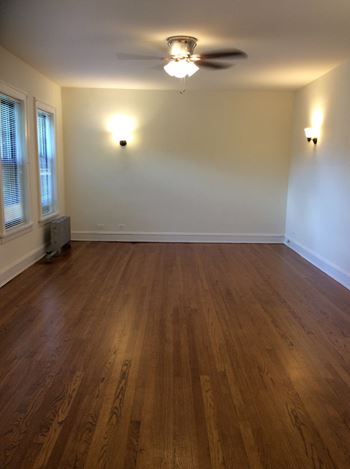 Finished hardwood floors
